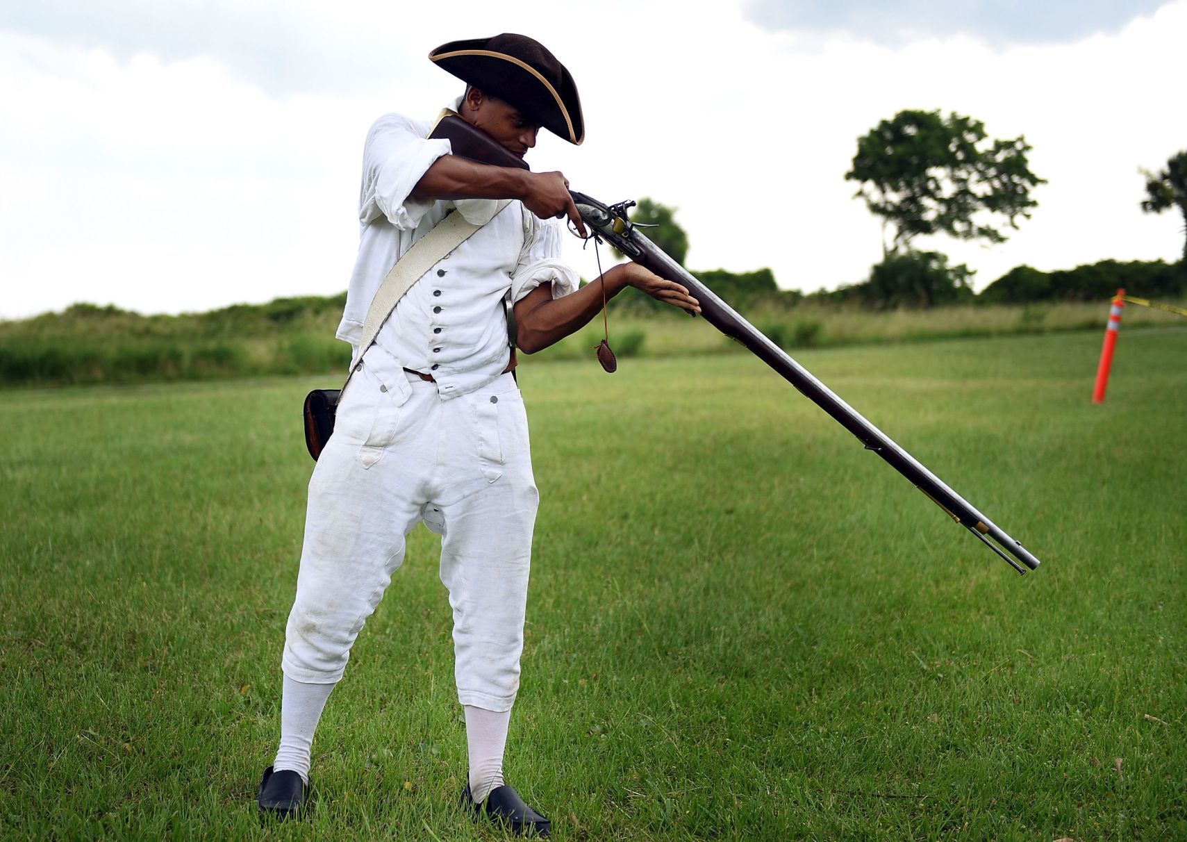 Musket man Carolina Day Fort Moultrie